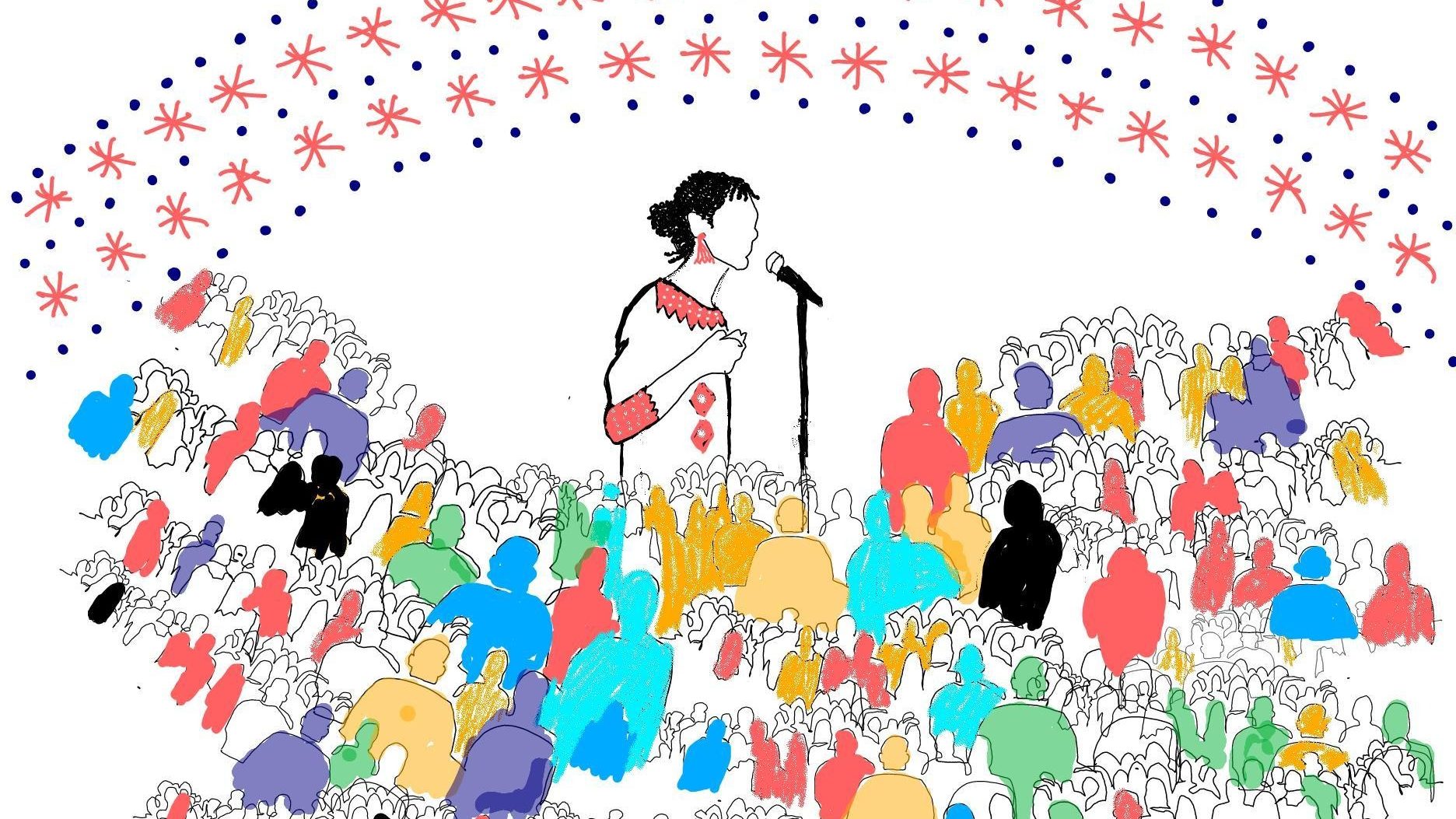 Open mic with a focus on the Middle East