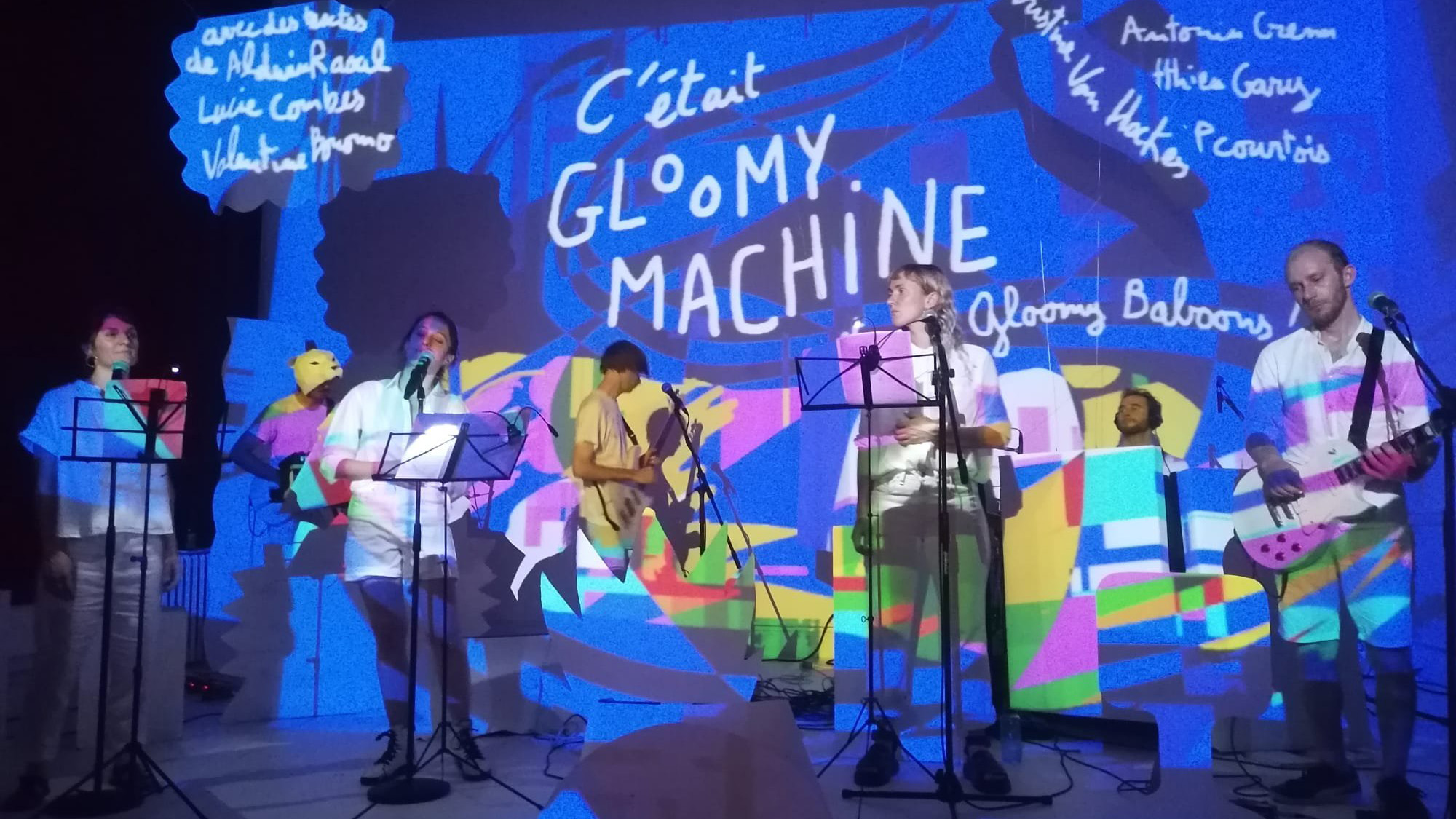 GLOOMY MACHINE | Concert-lecture dessiné