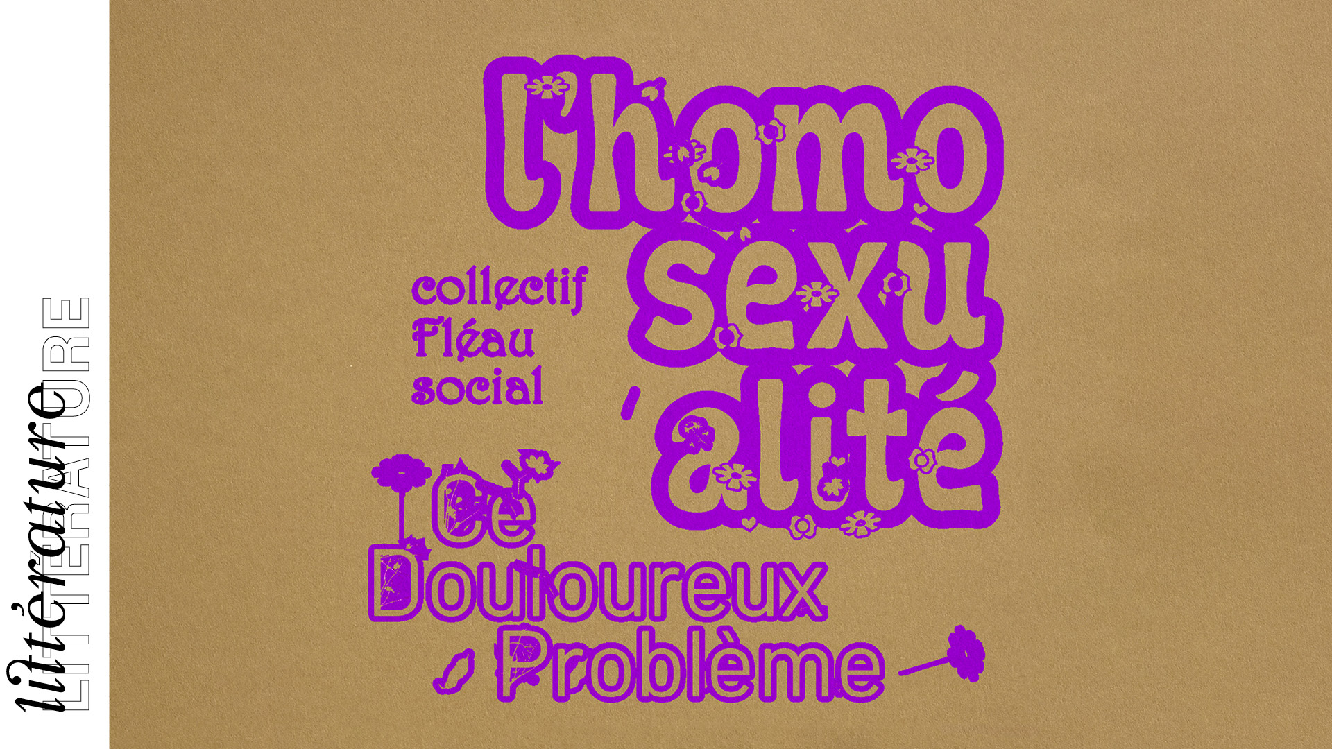 L&rsquo;HOMOSEXUALITÉ, CE DOULOUREUX PROBLÈME | Soirée de lancement