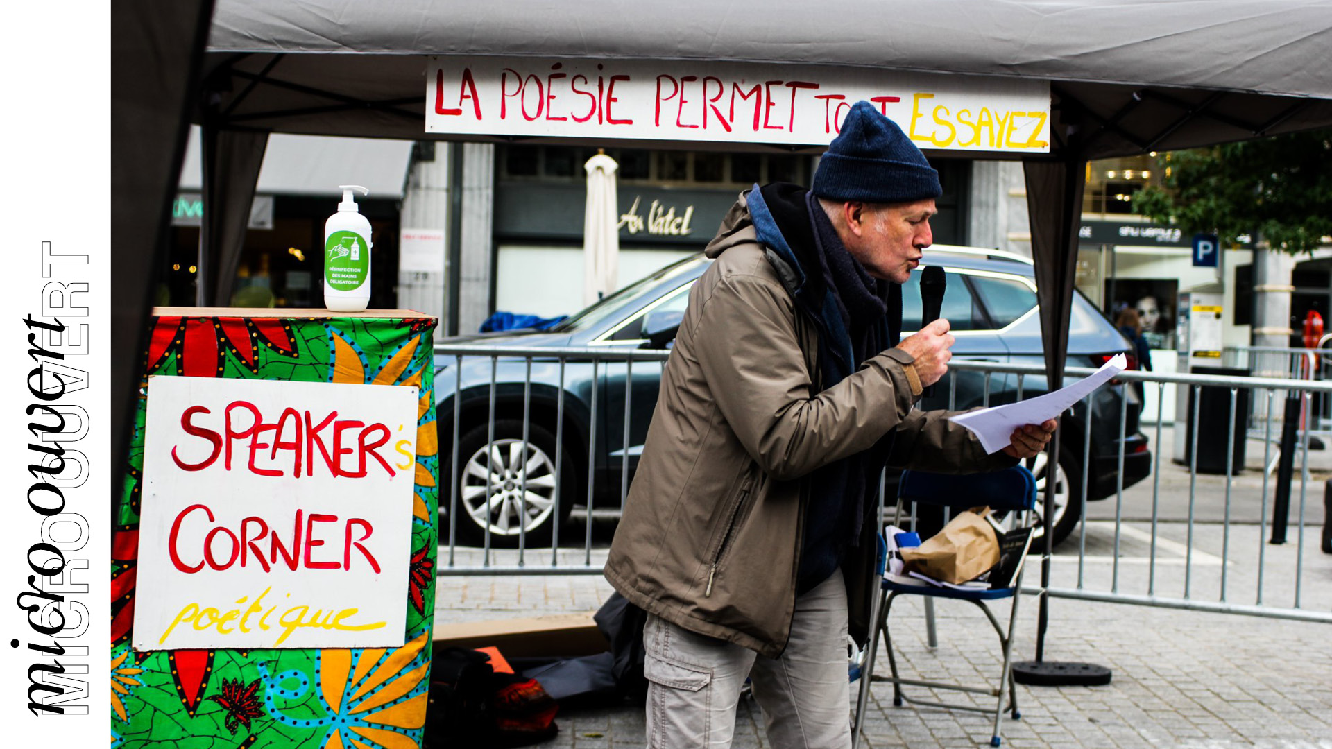 SPEAKERS&rsquo; CORNER | Micro ouvert maelstrÖm reEvolution