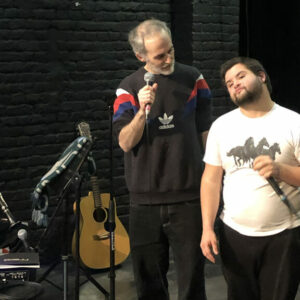 2023 - Gaël Santisteva, Saaber Bachir et Antoine Leroy (Voie, Voix, Vois) 2023 - Gaël Santisteva, Saaber Bachir et Antoine Leroy (Voie, Voix, Vois)